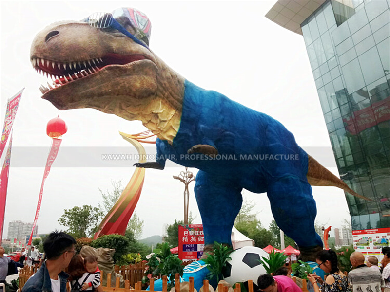 超大型城市景观吸睛霸王龙模型